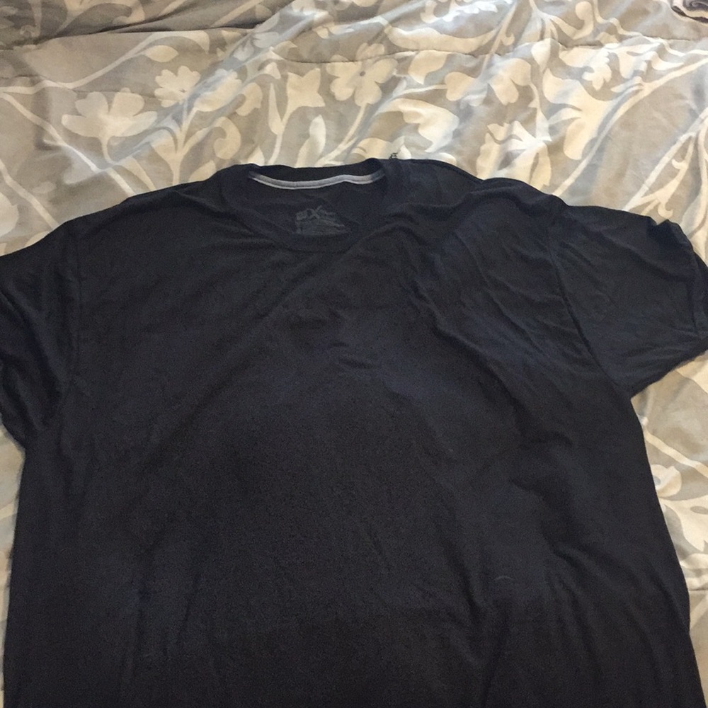 5 men’s Black Hanes X-Temp T-shirt’s